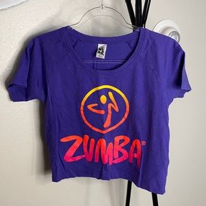 ZUMBA WEAR crop top Size XS.